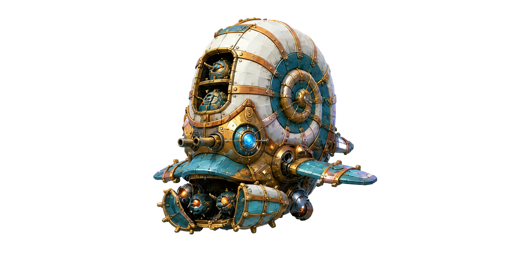 Armored Nautilus boss